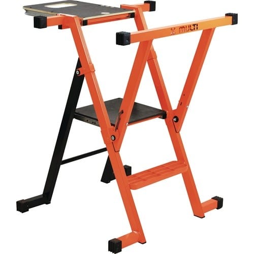 MONDELIN Trittleiter MULTI-X Stufen 2 Plattform-H.470mm MONDELIN