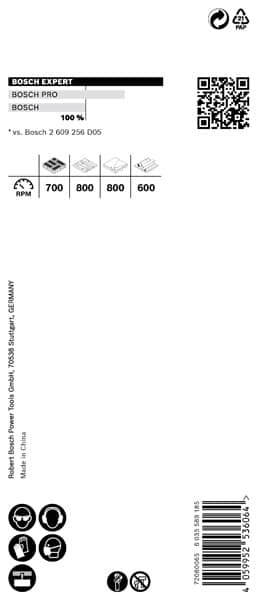 BOSCH EXPERT Construction Material Lochsäge, 41 x 60 mm. Für Dreh- und Schlagbohrer