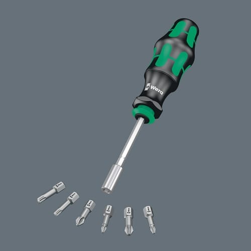 WERA Magazinbithalter KK 28 8-tlg.Schlitz/PH/PZD WERA