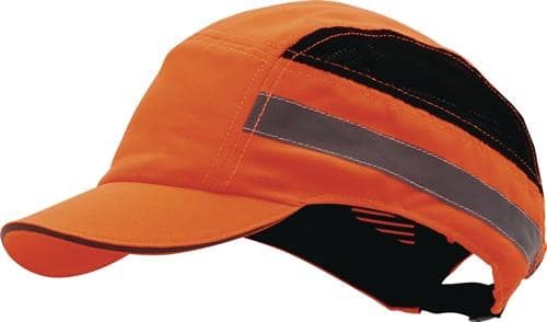 TECWERK Anstoßkappe Daylight Base-Cap II 52-65cm neonorange EN 812:2012 TECWERK