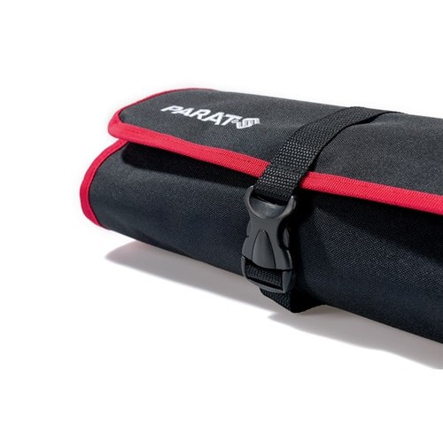 PARAT Werkzeugrolltasche 15 Fächer B670xH330mm Nyl.schwarz/rot PARAT