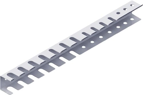 ALFER ELEMENT SYSTEM Werkzeughalter-Leiste L.360mm weiß 2 Hak.ALFER ALUMINIUM