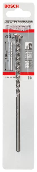 BOSCH Betonbohrer CYL-3, 6,5 x 90 x 150 mm, d 5,5 mm, 1er-Pack