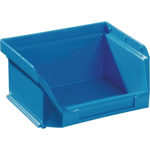 TECWERK Sichtlagerkasten L85/65xB100xH50mm PE blau TECWERK