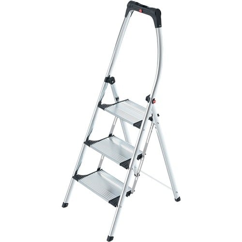 HAILO Klapptritt K100 Stufen 3 Plattform-H.730mm Alu.m.Anti-Rutsch-Riffelung HAILO