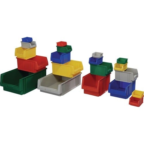 LA-KA-PE Sichtlagerkasten PLK L330xB213xH150mm PP grau LA-KA-PE