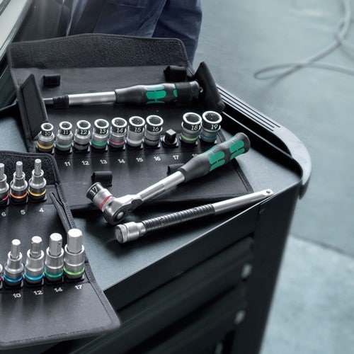 WERA Hebelumsch.kn.8006 Zyklop Hybrid C 1/2 Zoll 72 Z.Umschalth.WERA
