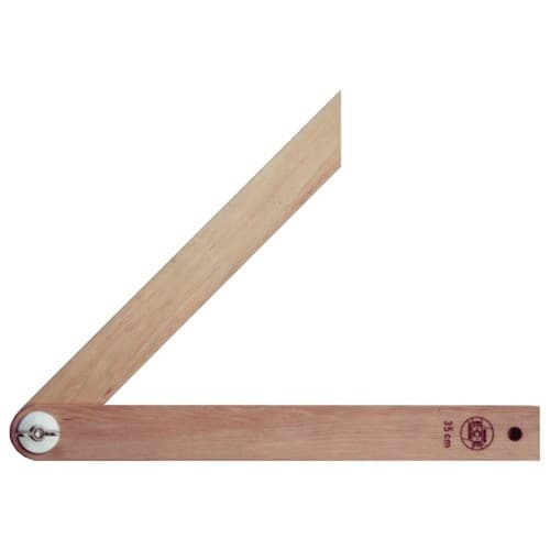 ECE Schmiege Schienen-L.350mm Weißbuche m.Flügelmutter ECE