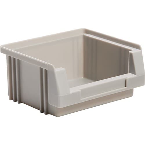 LA-KA-PE Sichtlagerkasten PLK L90xB102xH50mm PP grau LA-KA-PE