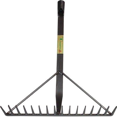 KRUMPHOLZ Teerrechen B.410mm Anz.Zinken 16 G.1700g KRUMPHOLZ