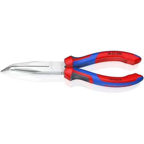 KNIPEX Mechanikerzange L.200mm Form 2 40Grad gew.Comfort-Griff verchr.KNIPEX
