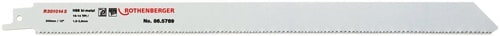 ROTHENBERGER Säbelsägeblatt L.300mm B.20mm 2,6mm 5 St./Karte ROTHENBERGER