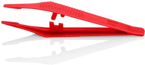 KNIPEX Kunststoffpinzette L.130mm ger.Spitzenbreite 3,5mm KNIPEX