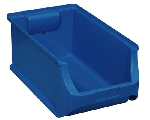 ALLIT Sichtlagerkasten ProfiPlus L355xB205xH150mm PP blau stapelbar ALLIT