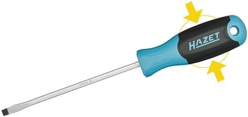 HAZET Schraubendreher-Satz 811T/6 6tlg.Innen TORX® Pro 3-KomponentenGriff Spitze brün.