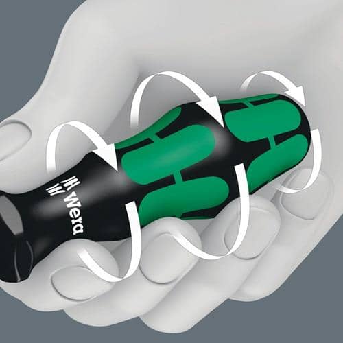 WERA Schlauchklemmenschraubendreher SW 7mm Schaft-L.167mm a6-KT./ Kraftform WERA