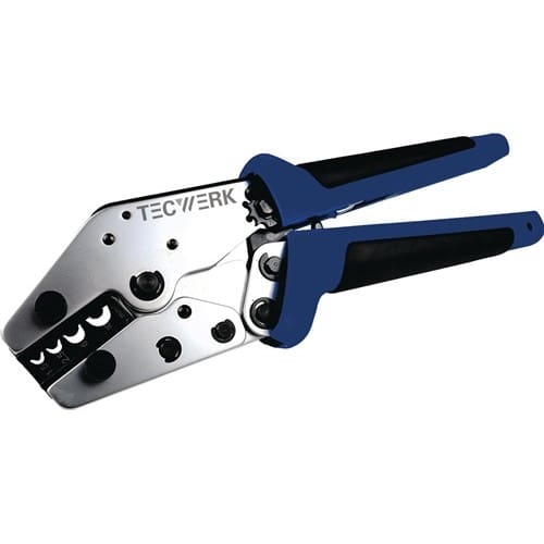 TECWERK Crimpzange L.205mm 0,5-6 (AWG 20...10)mm² TECWERK