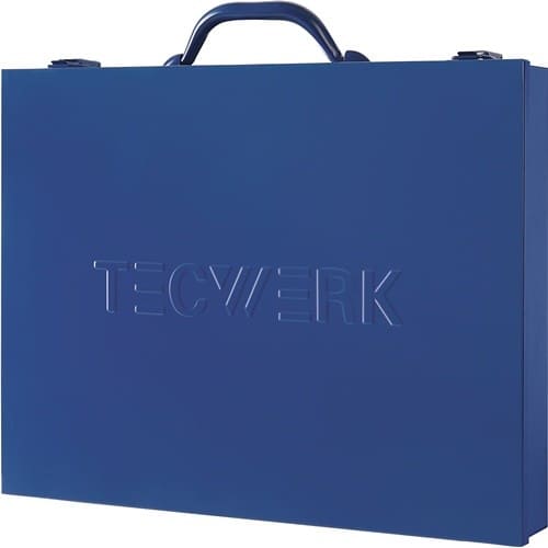 TECWERK Sortimentskasten B438xT342xH70mm 23 Fächer blau blau TECWERK