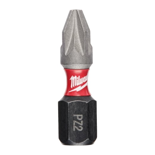 MILWAUKEE PZ2 / 25 mm Schrauberbit SHOCKWAVE