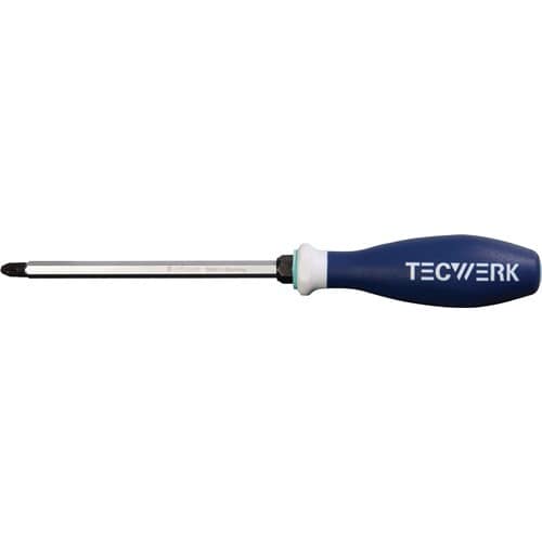 TECWERK Schraubendreher Gr.PZD 3 Klingen-L.150mm 3K-Griff 6KT Kl./Ans.TECWERK