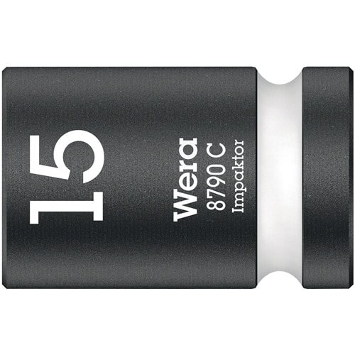 WERA Schlagschraubereinsatz 8790 C Impaktor 1/2 Zoll a6-KT.SW 15mm L.38mm WERA