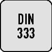 Zentrierbohrer DIN 333 Form A D.1,6mm HSS re.TECWERK