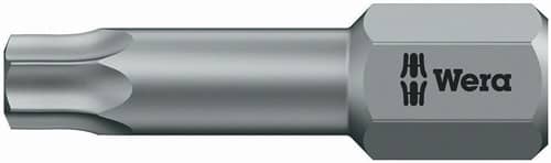 WERA Bit 867/1 TZ 1/4 Zoll T 25 L.25mm Torsionszone,zähh.WERA