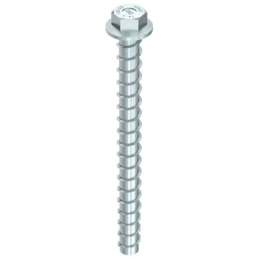HECO MULTI-MONTI SS 14,0 x 130, Sechskantkopf mit angepresster Scheibe, Sechskantkopf, verzinkt blau, A2K