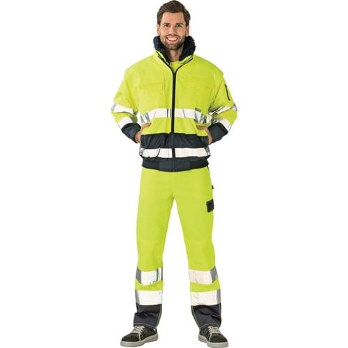 PLANAM Warnschutz-Comfortjacke Gr.XL gelb/marine PLANAM