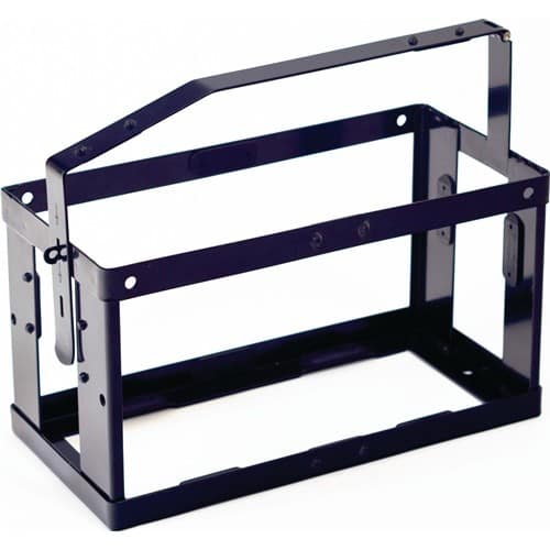 VALPRO Kanisterhalterung L.377mm B.174mm H.293mm Tiefschwarz RAL 9005 2,17kg VALPRO