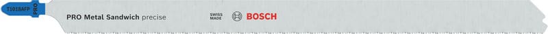 BOSCH Stichsägeblatt T 1018 AFP Precision for Metal-Sandwich