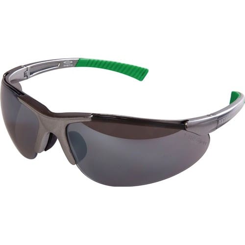 EKASTU Schutzbrille DAYLIGHT EN166, EN172 Bügel silbergrau,Scheiben dunk.grau,verspieg.