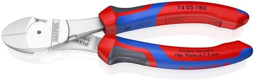 KNIPEX Kraftseitenschneider L.180mm Form 0 Comfort-Griff KNIPEX
