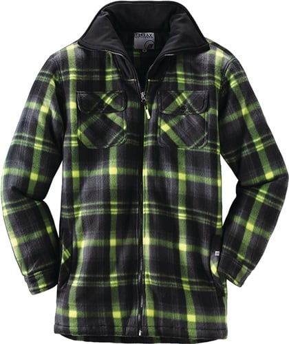 TERRAX Thermohemd Terrax Workwear schwarz/limette TERRAX