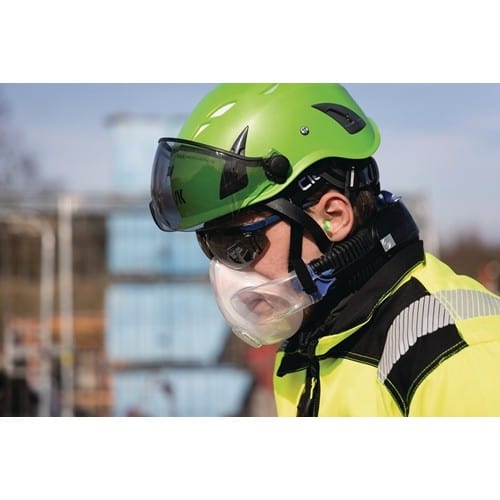 CLEANSPACE Halbmaske CS3003 WORK EN 12942 inkl.Textil-Kopfband kl.