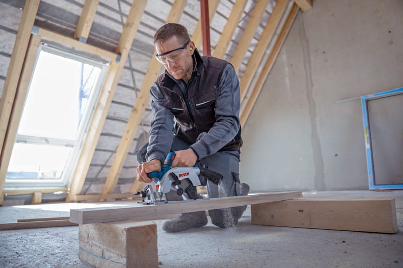 BOSCH Akku-Kreissäge GKS 18V-57-2 L, L-BOXX