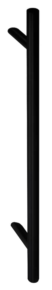 HERMAT Stoßgriff 8010.SL,schräge Stütze, Edelstahl