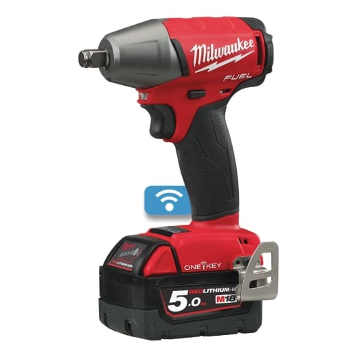 MILWAUKEE ONE KEY™ Akku-Schlagschrauber 1/2" Vierkant Sprengring M18ONEIWF12-502X