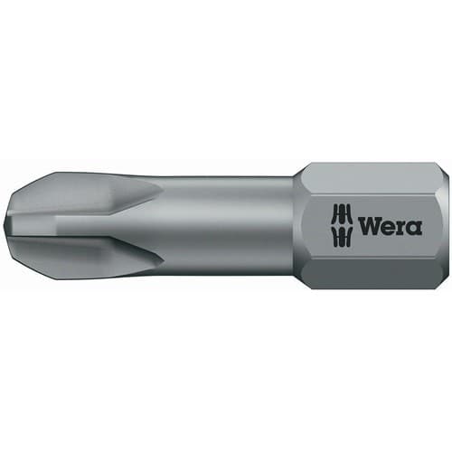 WERA Bit 851/1 TZ 1/4 Zoll PH 3 L.25mm Torsionszone,zähh.WERA