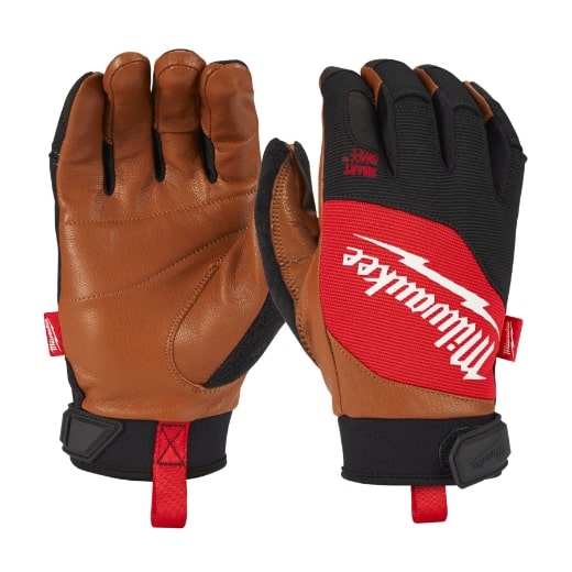 MILWAUKEE Größe 8 (M) Arbeitshandschuhe Leder Hybrid