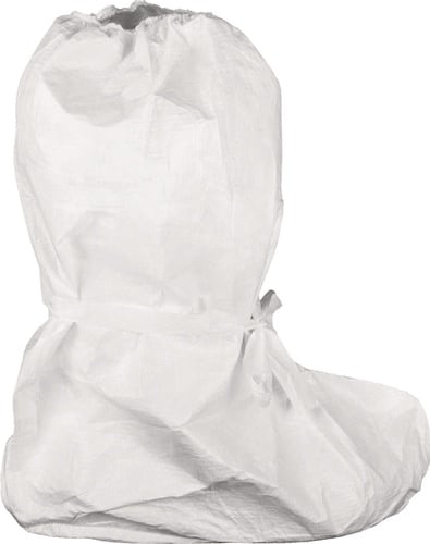 COVERFLASH Überziehschuh CoverFlash® CF-SH Gr.kniehoch weiß PE a.Flash-Spun-Technologie
