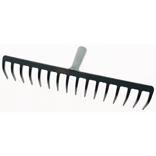 KRUMPHOLZ Gartenrechen Arbeits-B.410mm Zinken-L.70mm 16 Zinken o.Stiel KRUMPHOLZ