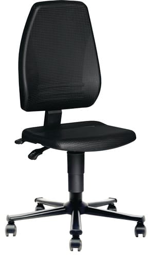 TECWERK Arbeitsdrehstuhl Rl.Integralschaum schwarz 440-620mm TECWERK