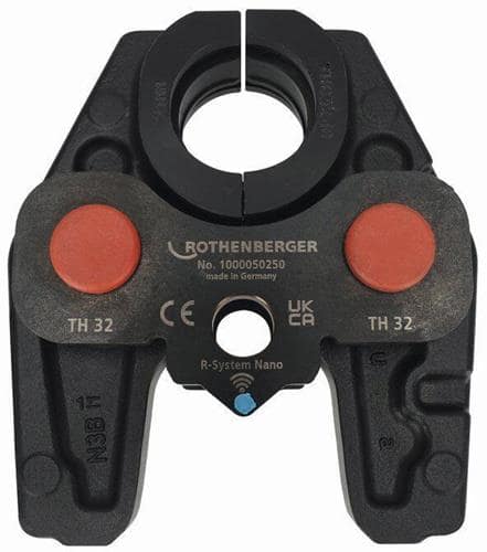 ROTHENBERGER Pressbacke ROMAX NANO iJAW 32 kN NW 32mm Typ TH Spezialstahl