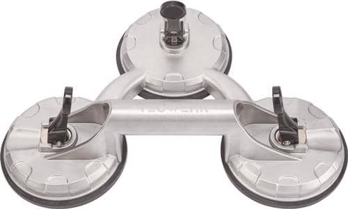 TECWERK Saugheber Trgf.100kg Kopf-D.118mm 3 Köpfe Alu TECWERK