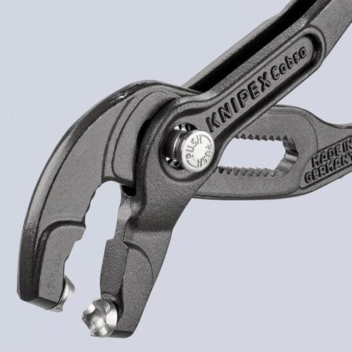 KNIPEX Federbandschellenzange Gesamt-L.180mm Kap.max.50mm Einstellungen 15