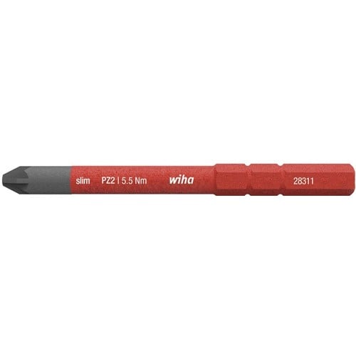 WIHA Wechselkl.SlimBit electric PZD 2x75mm VDE isol.WIHA