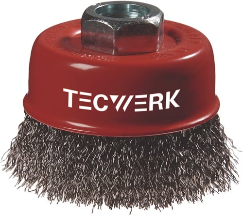 TECWERK Topfbürste D.60mm Drahtstärke 0,3mm STA 12500min-¹ TECWERK