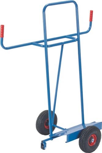 FETRA Plattenkarre Trgf.400kg H.1430mm Aufl.-L500xB200mm Bereif.Vollgummi brillantblau