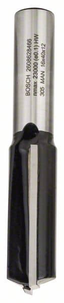 BOSCH Nutfräser Standard for Wood, 12 mm, D1 16 mm, L 40 mm, G 81 mm